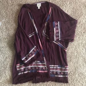 Knox Rose Kimono Open Cardigan